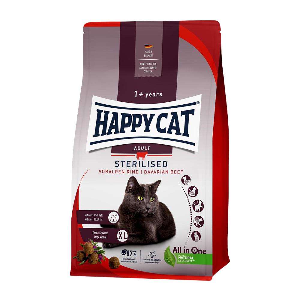 Happy Cat Adult Sterilised Nötkött