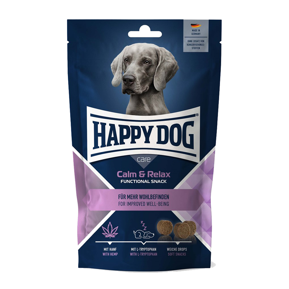 Happy Dog Care Snack Calm & Relax - 100 G | Endast 59 kr! - Zoogiganten