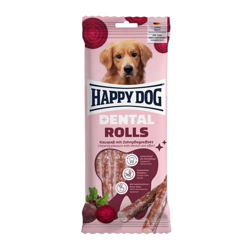 HappyDog Dental Rolls är tuggrullar - 148 G