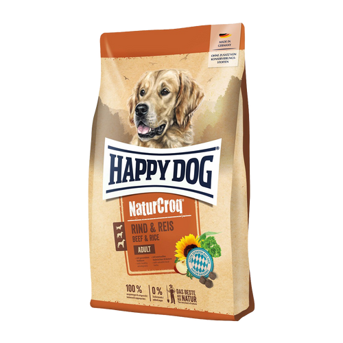 Happy Dog Naturcroq Nötkött/Ris - 11 KG | Endast 569 kr! - Zoogiganten