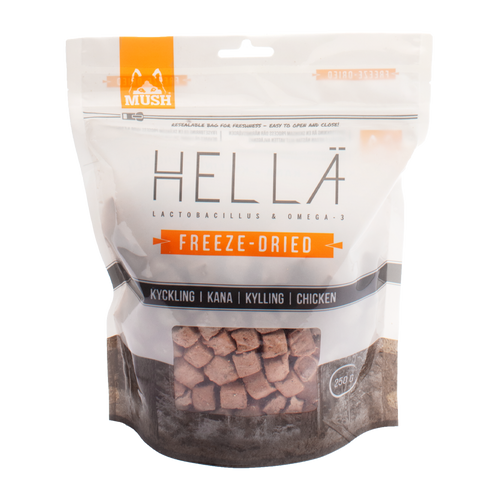 Mush Hellä Freeze - Dried Kyckling - 250 G