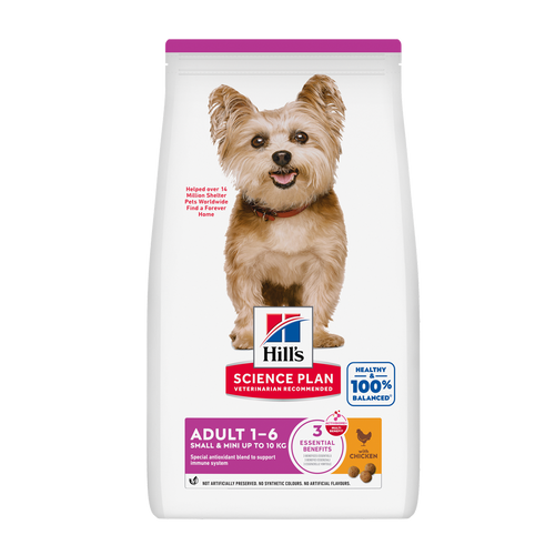 Science Plan Canine Adult Small&mini Chicken - 3 KG