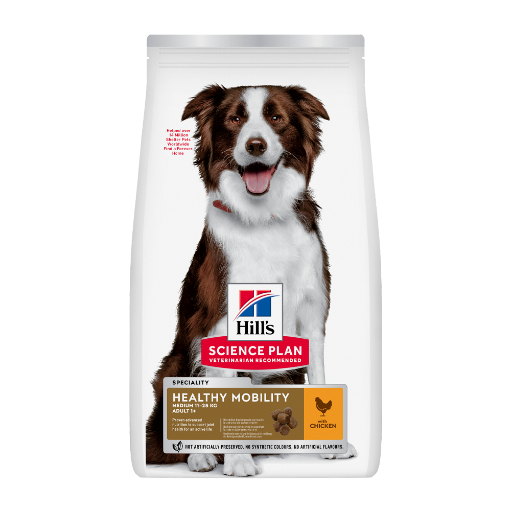 Hill's Science Plan Healthy Mobility Medium Adult Chicken - Medium - 12 KG