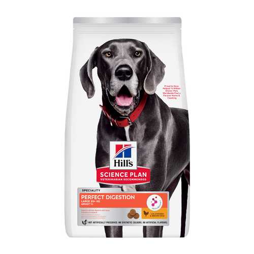 Science Plan Canine Adult Perfect Digestion Large Breed With Chicken & Brown Rice - 12 KG