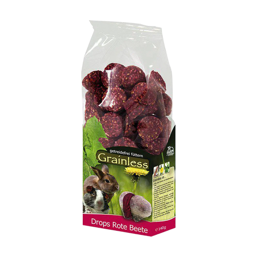 JR Farm Grainless Drops Rödbeta - 140 G