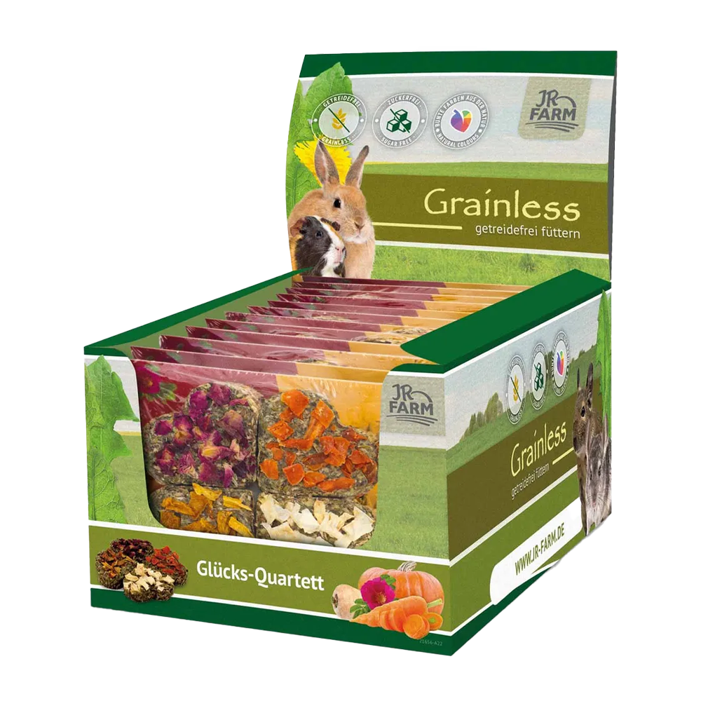 JR Farm Grainless Luck-Quartet - 60 G | Endast 49 kr! - Zoogiganten