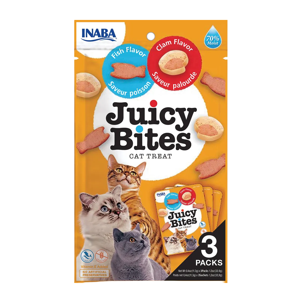Churu Cat Juicy Bites Fish/Clam