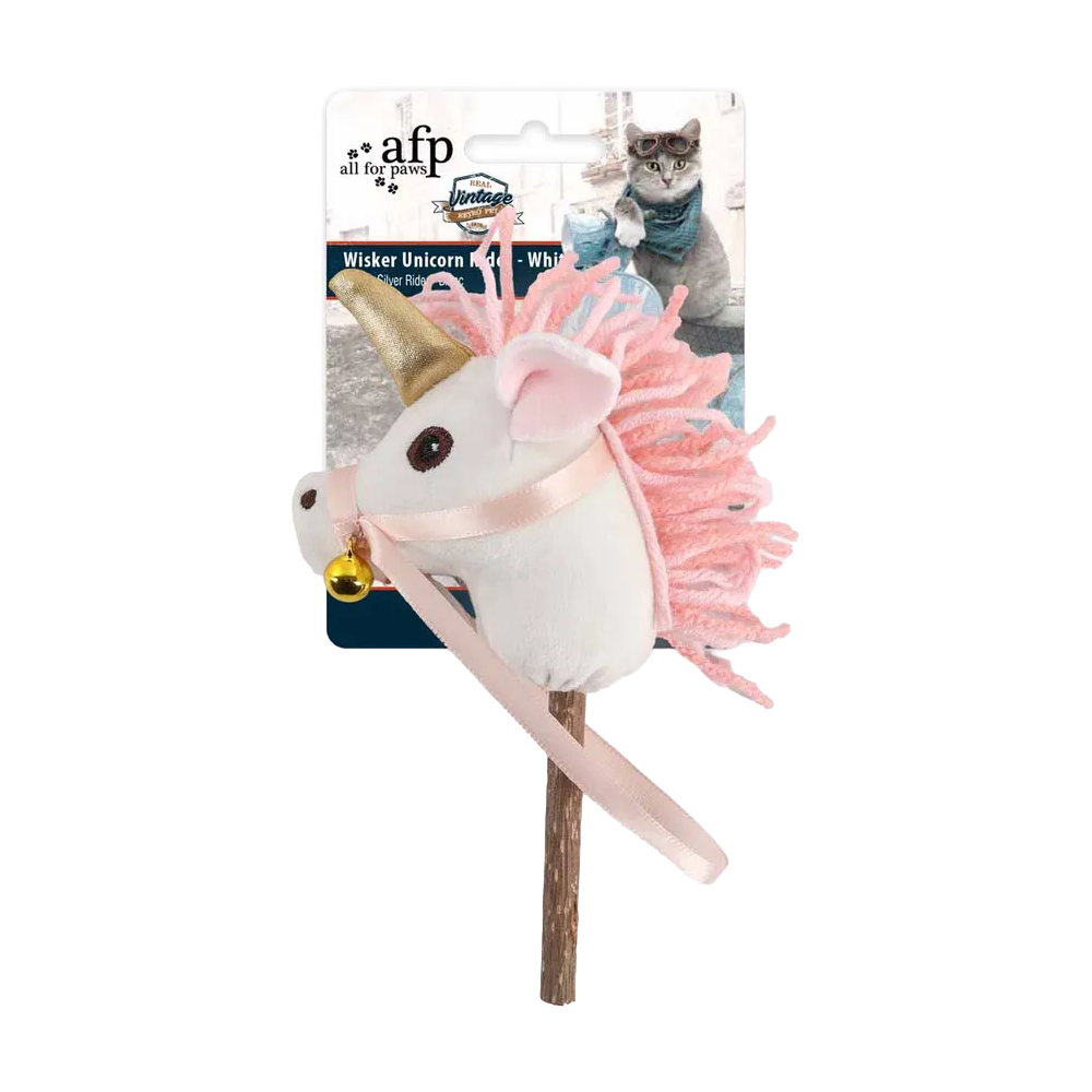 Kattleksak Hobby Horse Silver Rider White