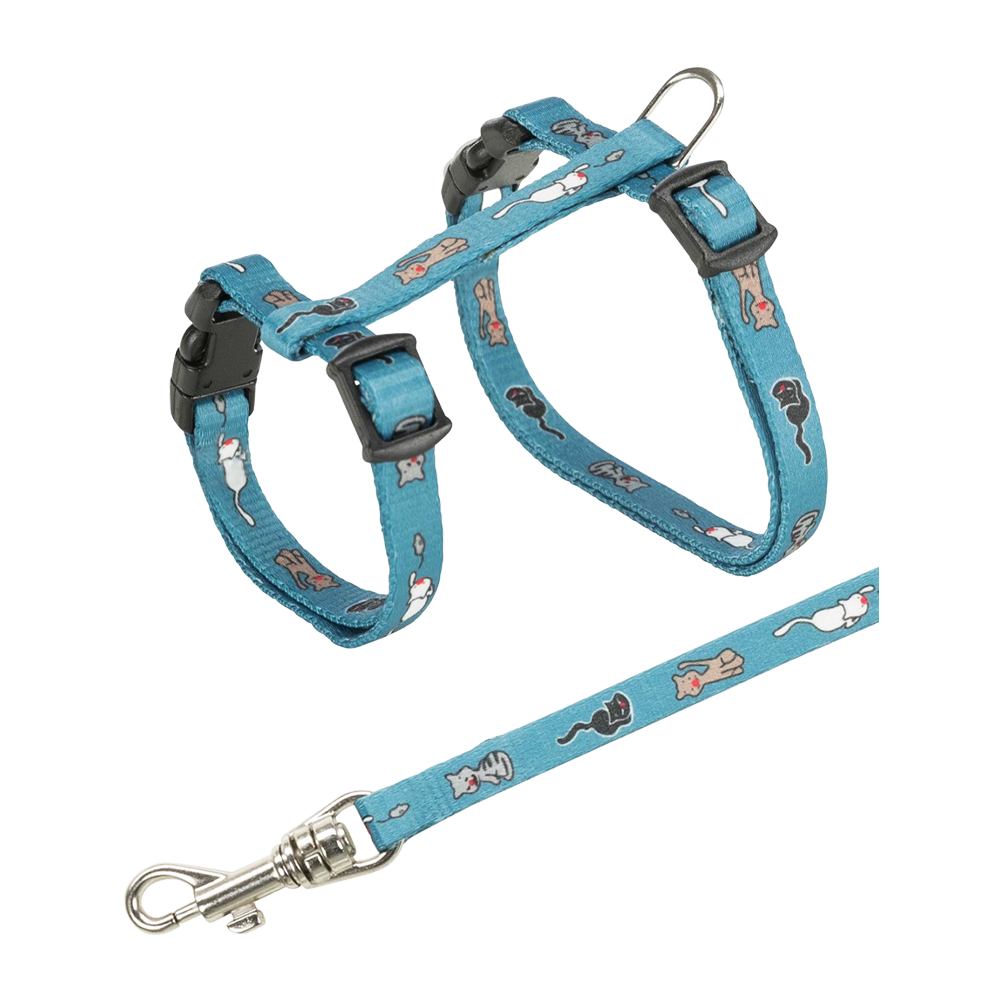 Junior Kattsele+koppel 21 - 33 CM