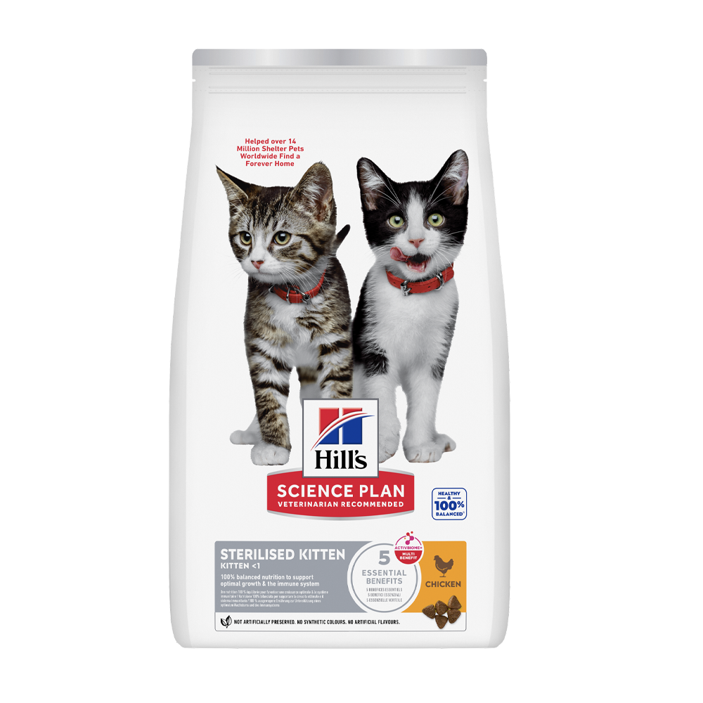 Science Plan Feline Sterilised Kitten Chicken - 1.5 KG