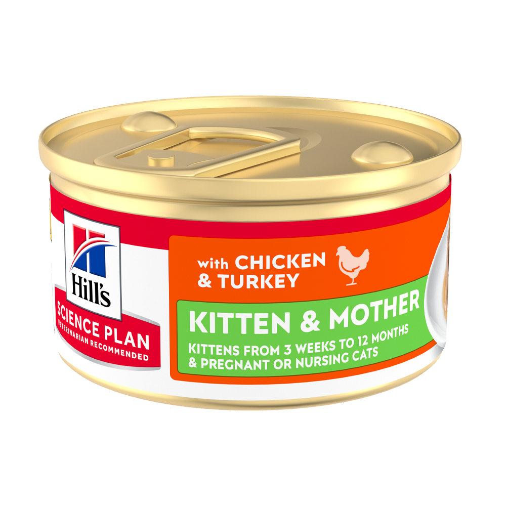 Hill’s Science Plan Kitten & Mother Tender Mousse med kyckling & kalkon - 85 G