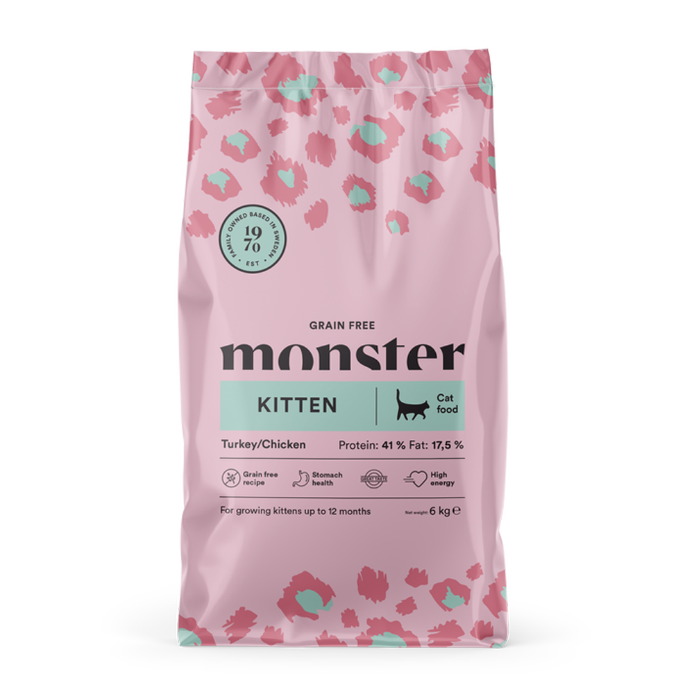 Monster Cat Gf Kitten Turkey/Chick