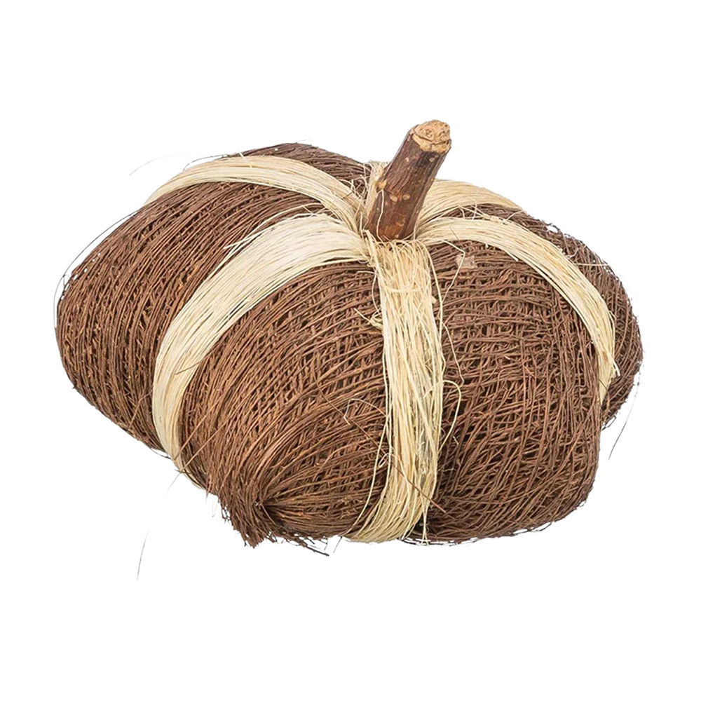 Kokosnötleksak pumpa - 9x6 cm