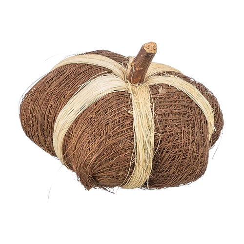 Kokosnötleksak pumpa - 9x6 cm