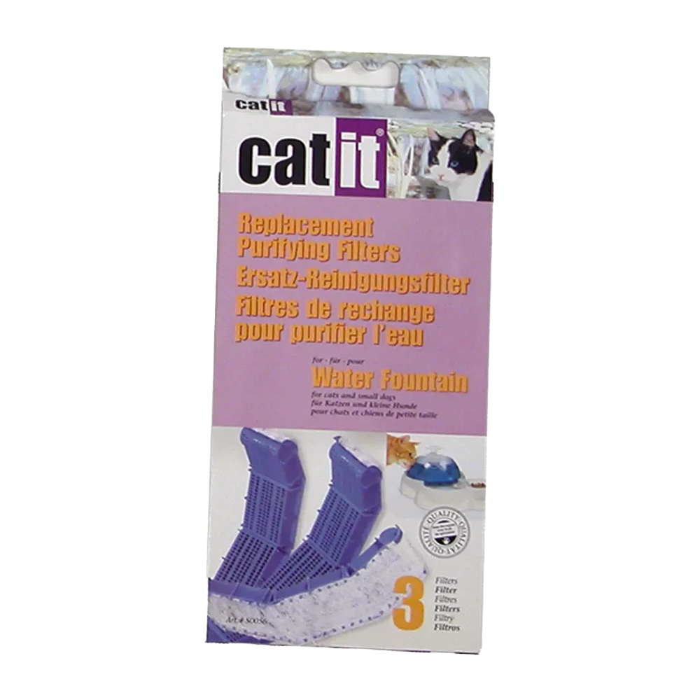 Kolfilter till Catit Vattenfontän - 3 ST