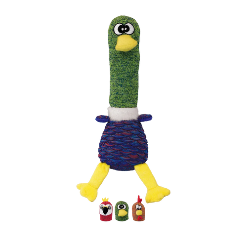 Kong Shakers Cuckoos Mixade färger - 8X9X32CM