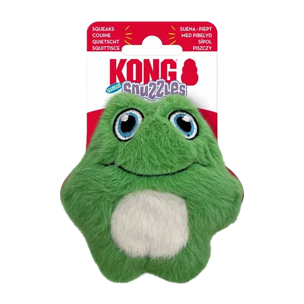 Kong Snuzzles Mini Frog Xs - 10x10x4,5 CM