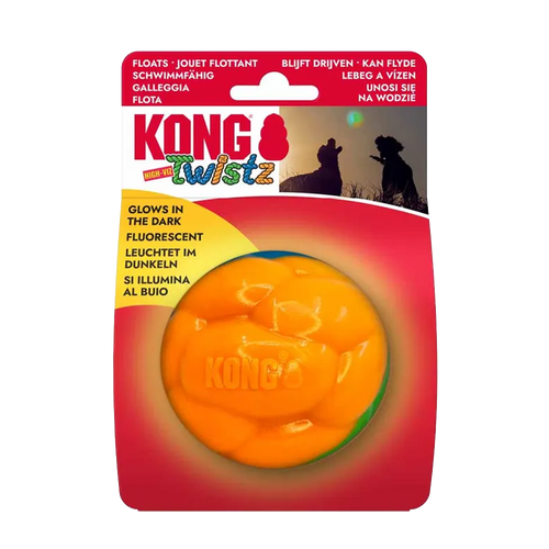 Kong Twistz High-Viz Ball - Large