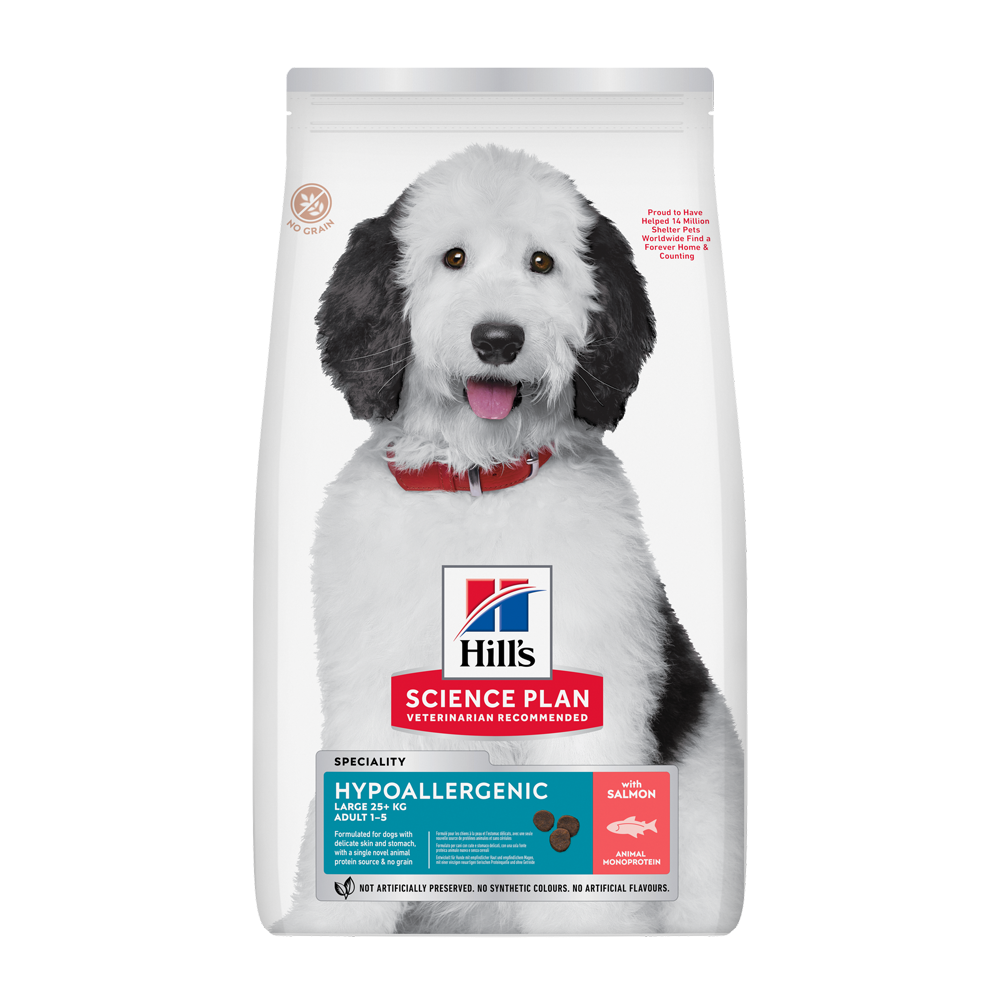 Science Plan Canine Adult Hypoallergenic Large Breed Salmon - 12 KG