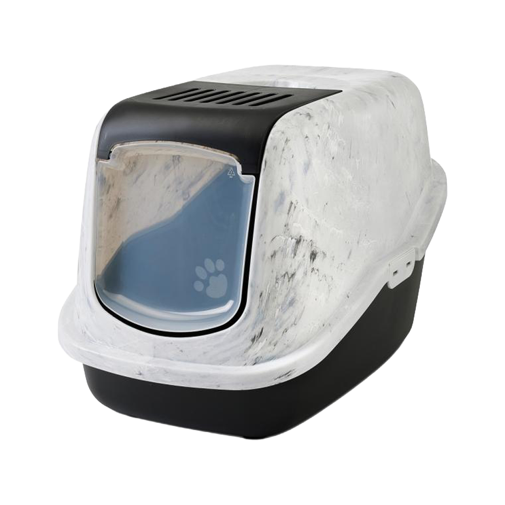 Nestor Marble Grey - Svart