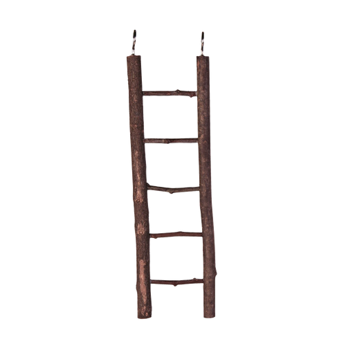 Trästege med 5 steg