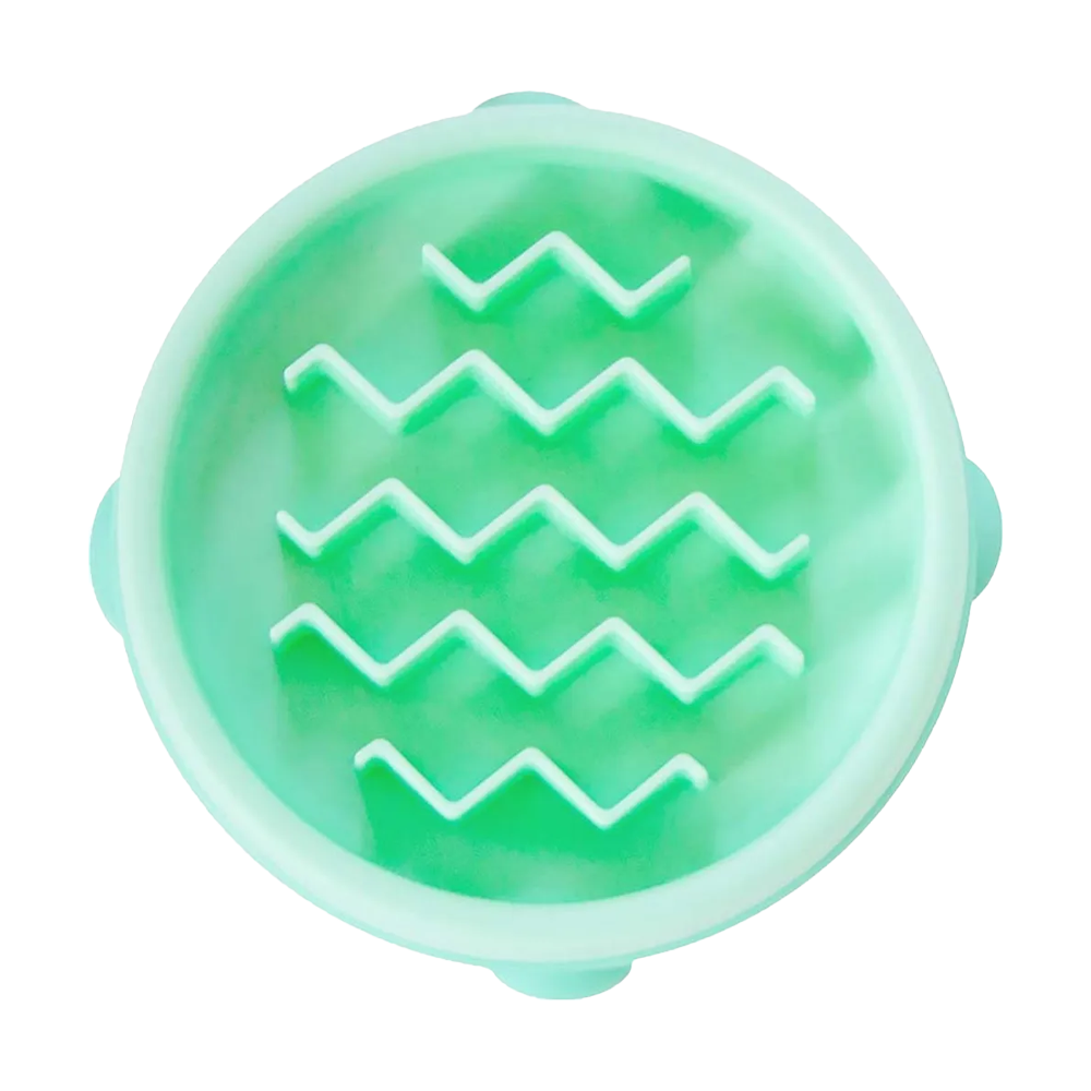 Oh Matskål Fun Feeder Slo - Bowl Xs Mint - 14x3 CM