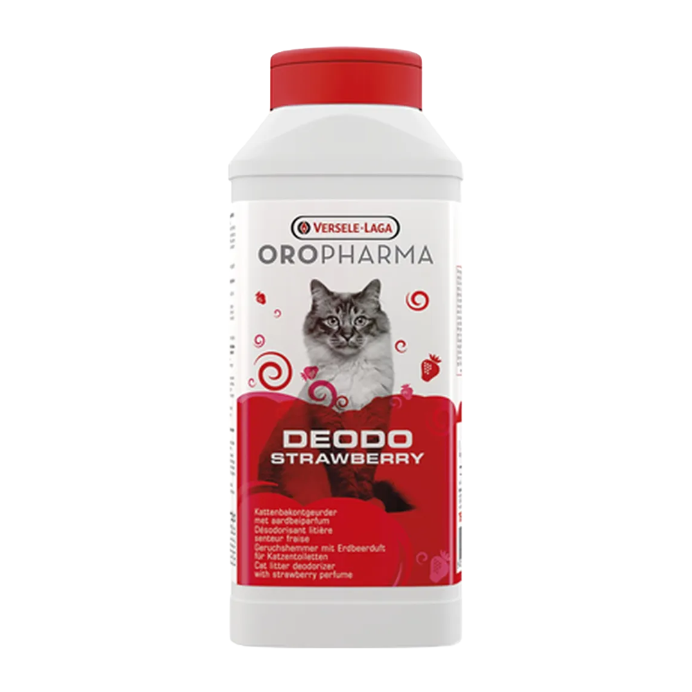 Oropharma Deodorant Kattsand Jordgubbsdoft - 750 G