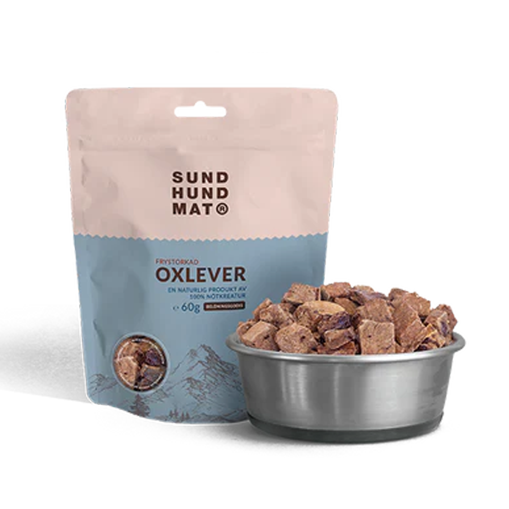 Frystorkade Oxlever - 60 G