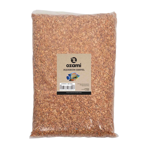 Ozami Aquarium Gravel Naturestone 1–4 mm, terra - 5 KG