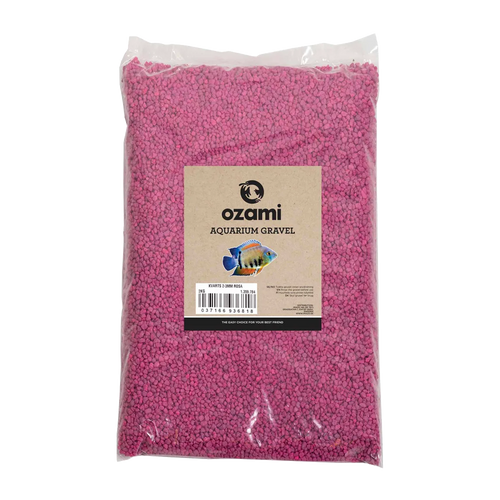 Ozami Aquarium Gravel 2–3 mm rosa - 2 KG