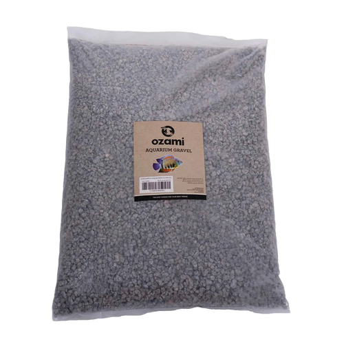 Ozami Aquarium Gravel Black & White 4–6 mm - 10 KG