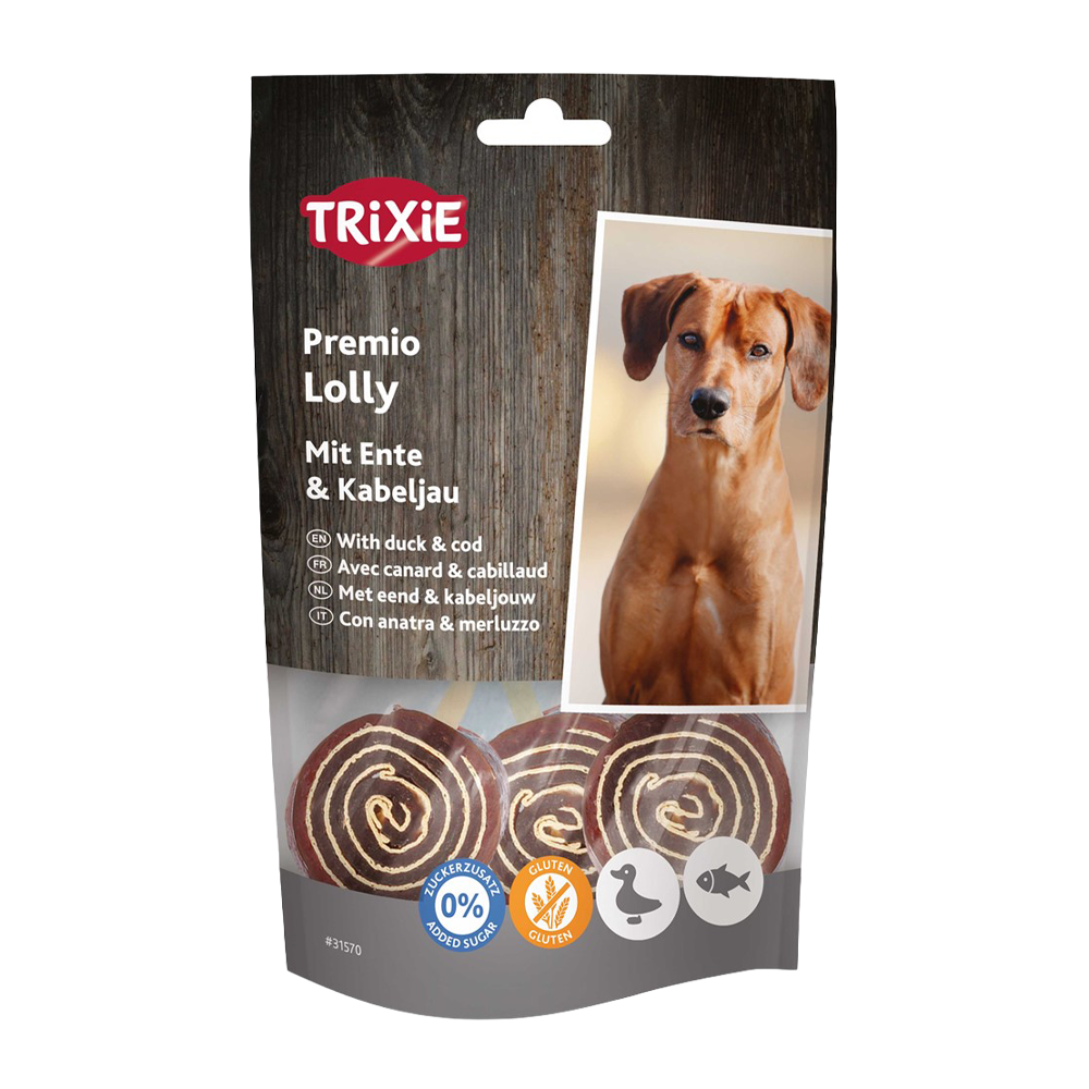 Premio Lolly med Anka & Torsk - 11 CM