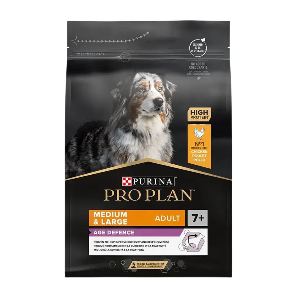 Pro Plan Medium & Large Adult 7+ - Age Defense