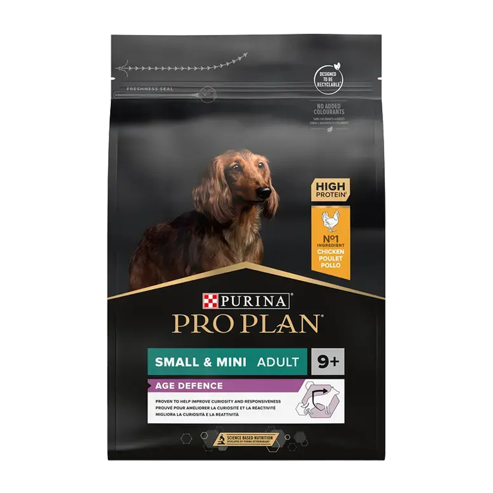 Pro Plan Small & Mini Adult 9+ - Age Defense -3 KG