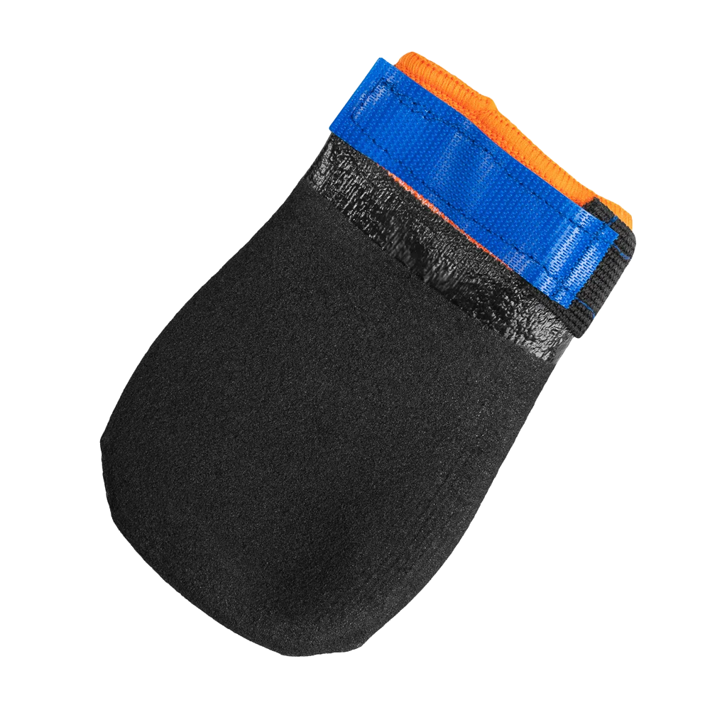 Protector Bootie Unisex Svart/Orange - 4 Pack