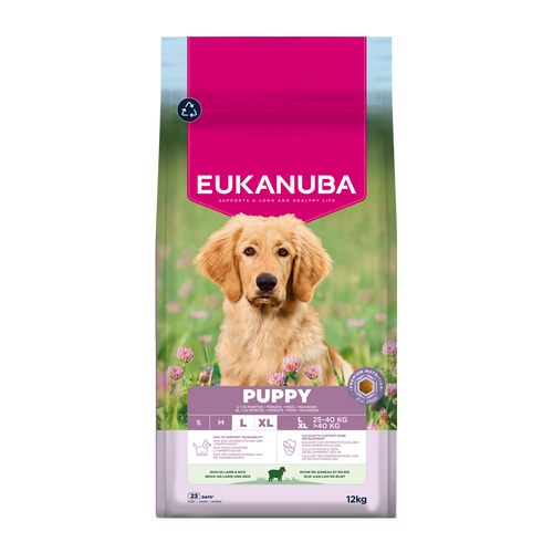 Euk Dog Puppy Sm/med Lamb & Rice - 12 KG