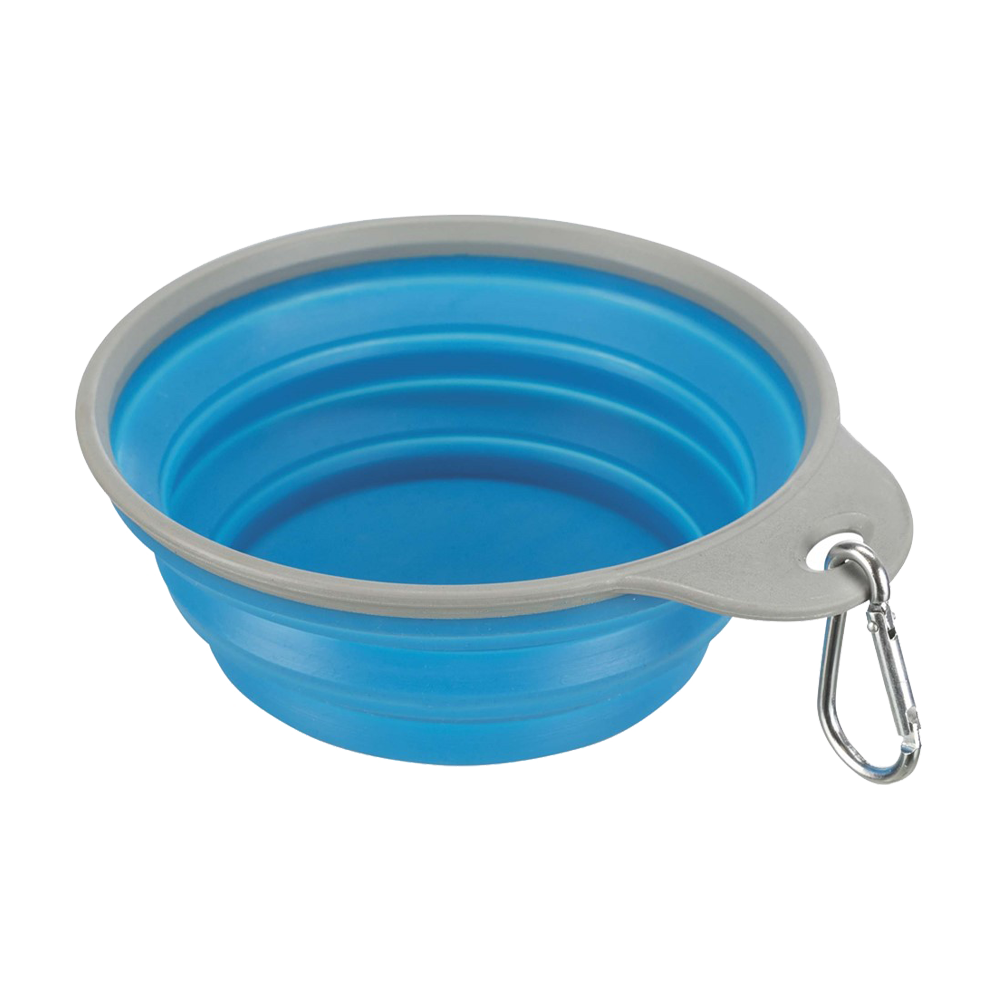 Reseskål i Silikon, Plastkant, - 1 L