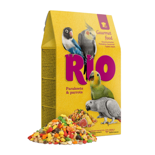 Rio Gourmet för parakit och papegoja - 250 g