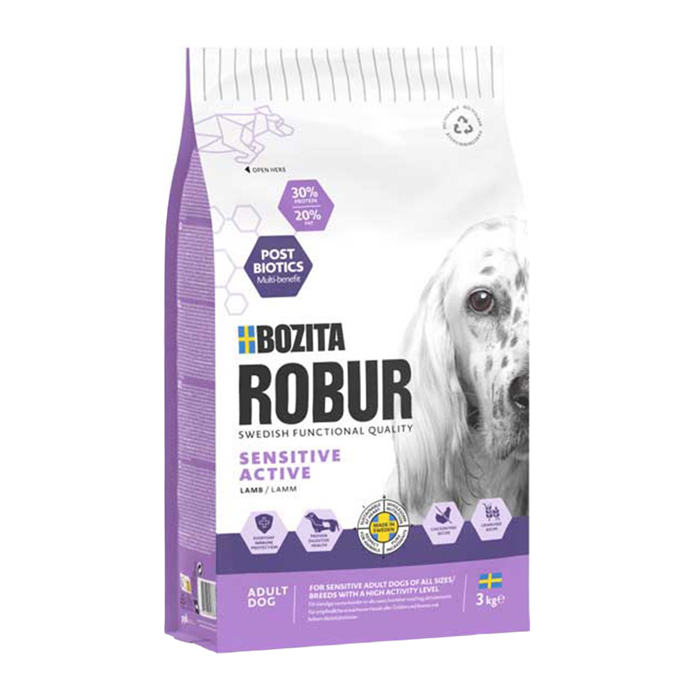 Bozita Robur Adult Active Sensitive Lamb