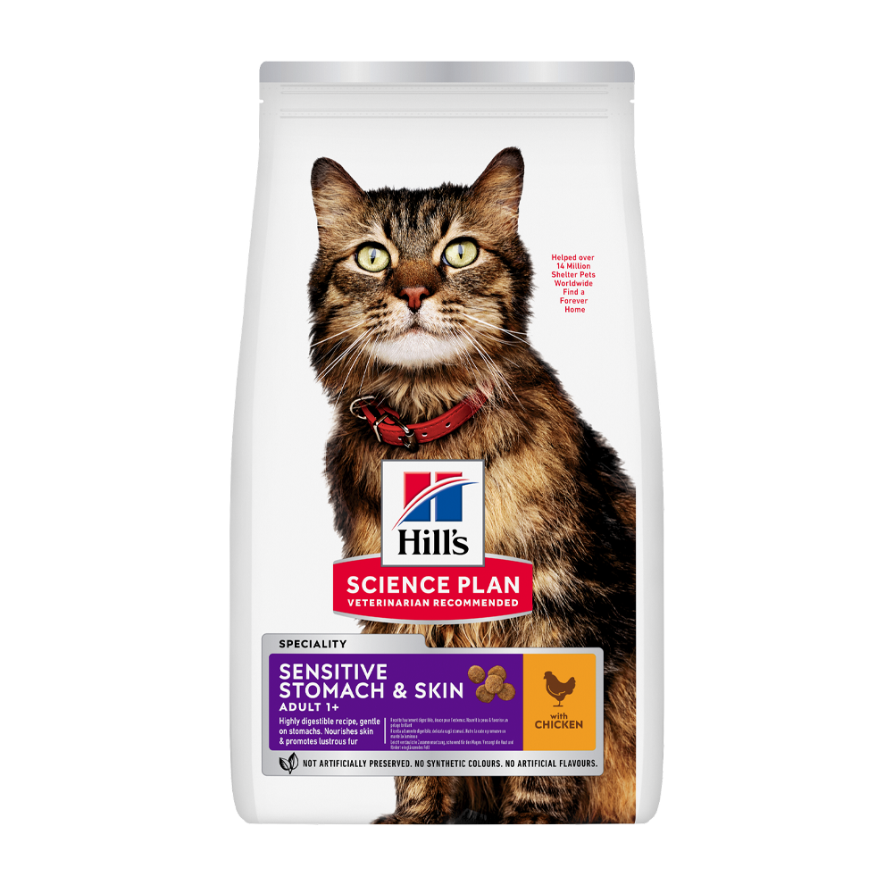 SP Feline Adult Sen.Stomach & Skin Chicken