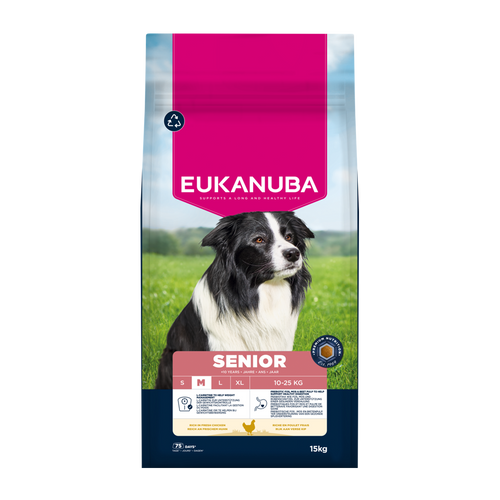 Euk Dog Senior Medium - 15 KG