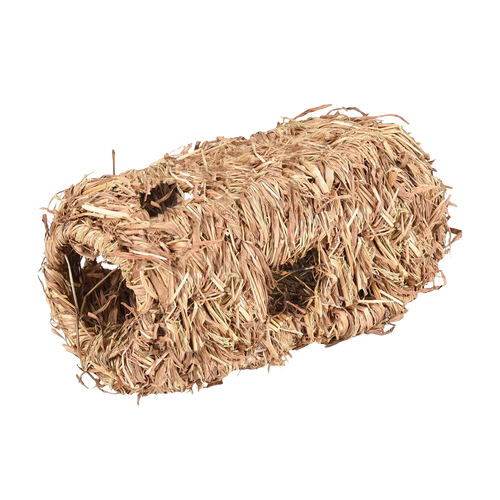Flamingo Sovtunnel i gräs hamster - 21 x 6 cm