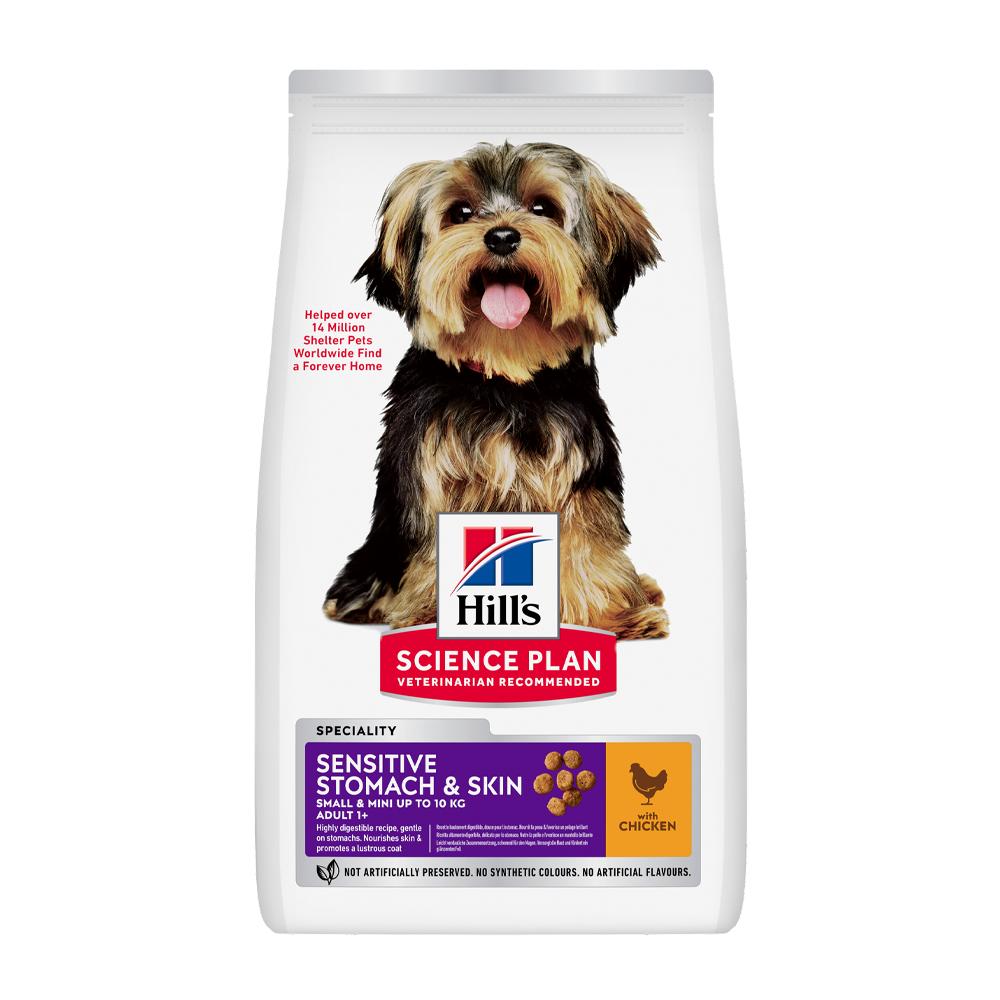 Science Plan Canine Adult Sen.stomach&skin Small&mini Chicken - 1.5 KG