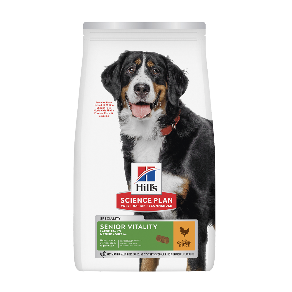 Science Plan Canine Senior Vitality Large Breed Chicken - 12 KG
