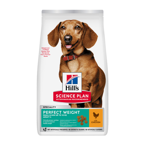 Science Plan Canine Adult Perfect Weight Small&mini Chicken