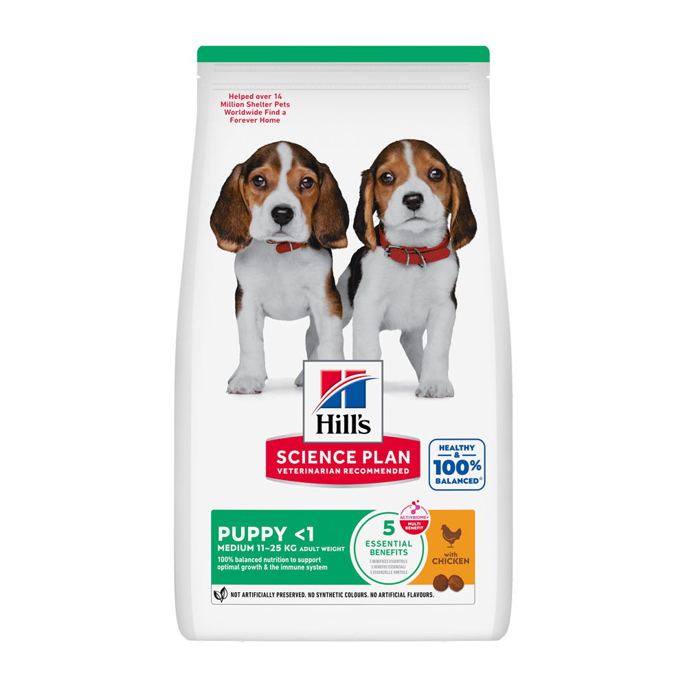 Science Plan Puppy Medium Chicken - 2.5 KG