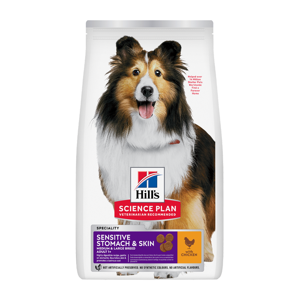 Science Plan Canine Adult Sen.stomach&skin Medium Chicken - 12 KG