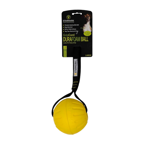 Starmark Gripcord Durafoam Ball Loop med L - 9x9x34,5 CM