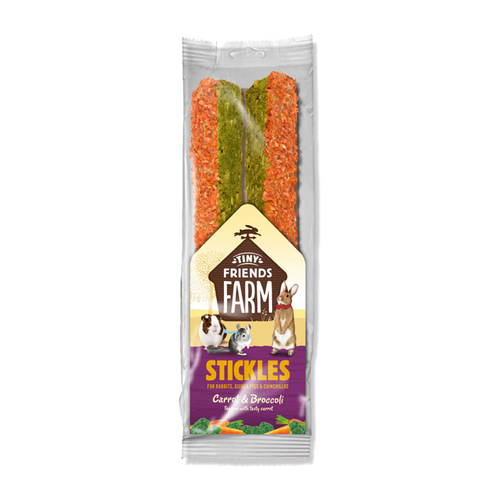 Tiny Friends Farm Stickles Morot & Broccoli - 100g | Endast 69 kr! - Zoogiganten