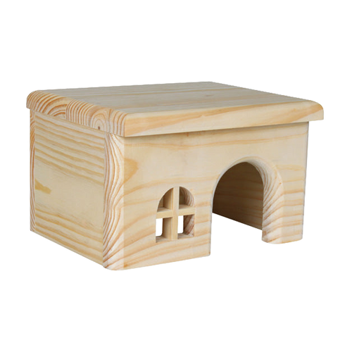 Trähus gnagare - 15x12x15 cm
